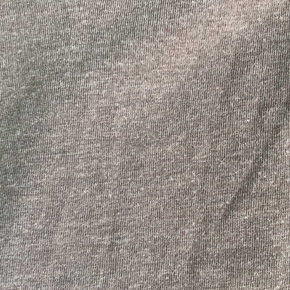 Long Sleeve Gray Scoop Neck Top Small - Picture 3 of 3